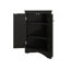 Triangle Bathroom Floor Storage Cabinet With 3 Adjustable Storage Shelves-113930263