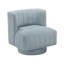 Chaise pivotante moderne, fauteuil d'appoint rembourré-726123184