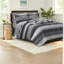 de literie pour très grand lit deux pièces, draps en coton ultra doux, design noir moderne pour chambres douillettes