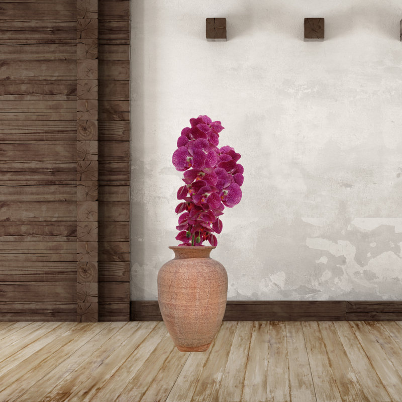 Tige d'orchidée en soie Phalaenopsis