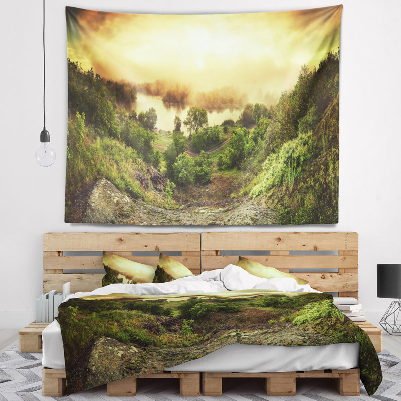 Polyester Tapestry, 32" H x 39" W