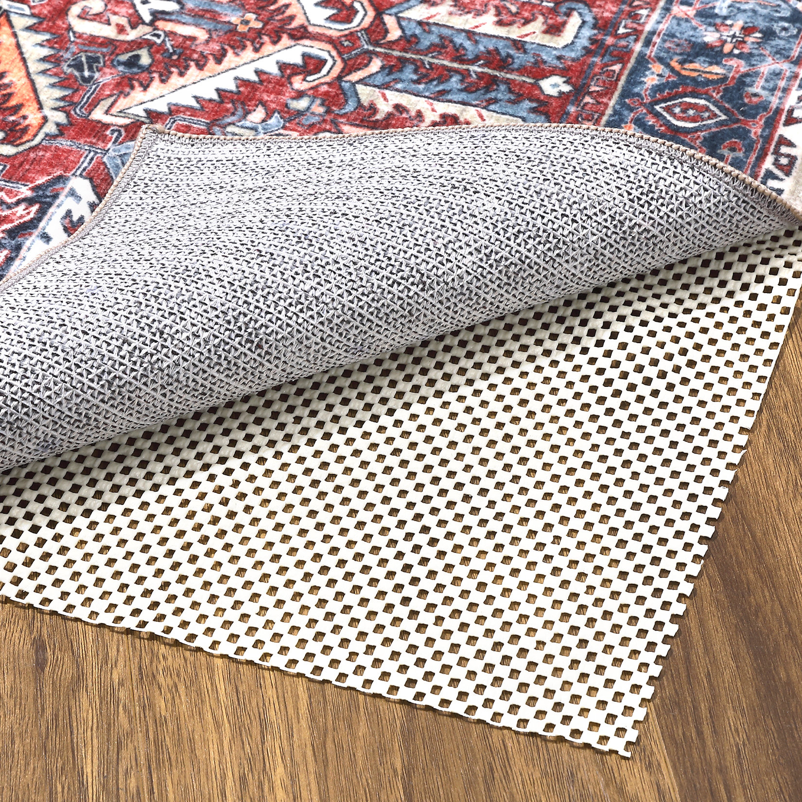 Thick Rug Padding Symple Stuff Fruge 0.4'' Thick Rug Pad & Reviews | Wayfair