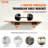 VEVOR Shelf Bracket, 12”L x 4”W x 1.6”H 6 Pcs, Heavy Duty Floating Shelf Brackets-99844593