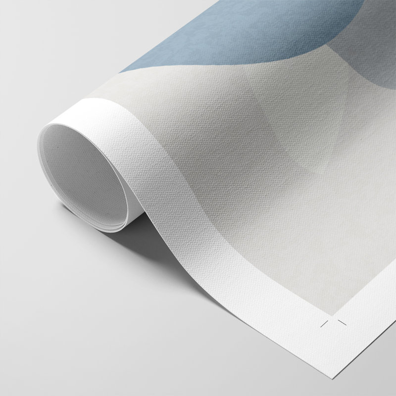 Shapely Blues II - Impression sur toile seulement - NON CADRE, H 18 po x l 12 po