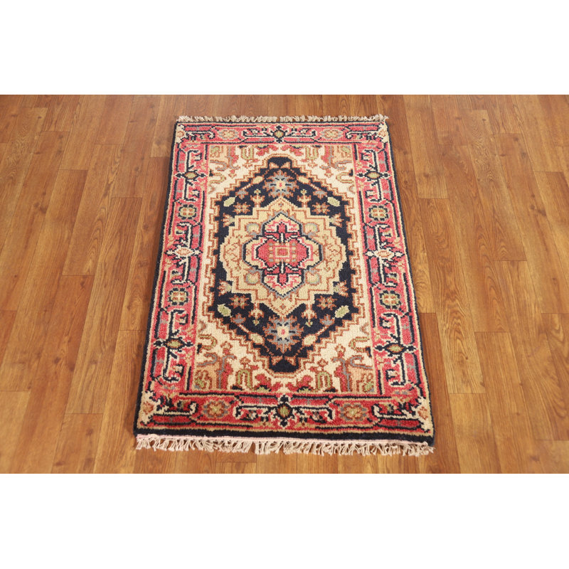Tapis indien foncé foncé Medallion