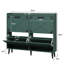 Armoire de rangement pour chaussures Chea avec tablettes réglables-509077219-533789406