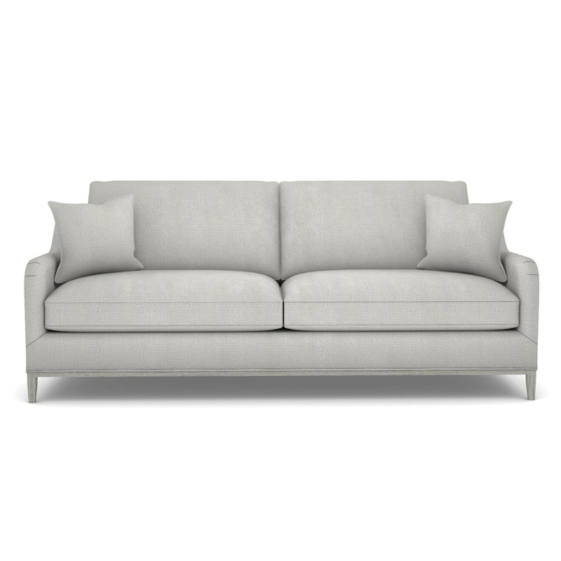 Fisher Sofa, Callaloo Cotton, Dove Gray