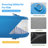 Inflatable Floating Large Dog  Water Ramp Ladder for Pools, Docks, Boats with Anti-Slip Mat