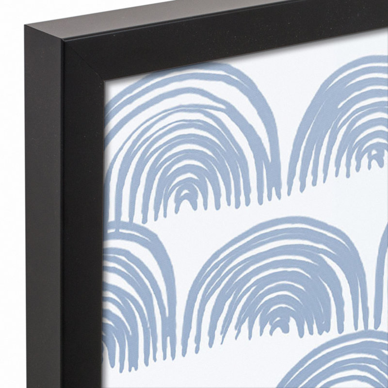 Art encadré, H 31,75 po x l 21,75 po x P 1,75 po