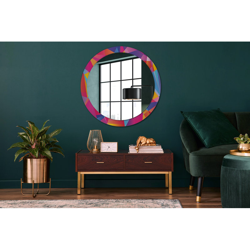 Huldar Glass Flat Wall Mirror