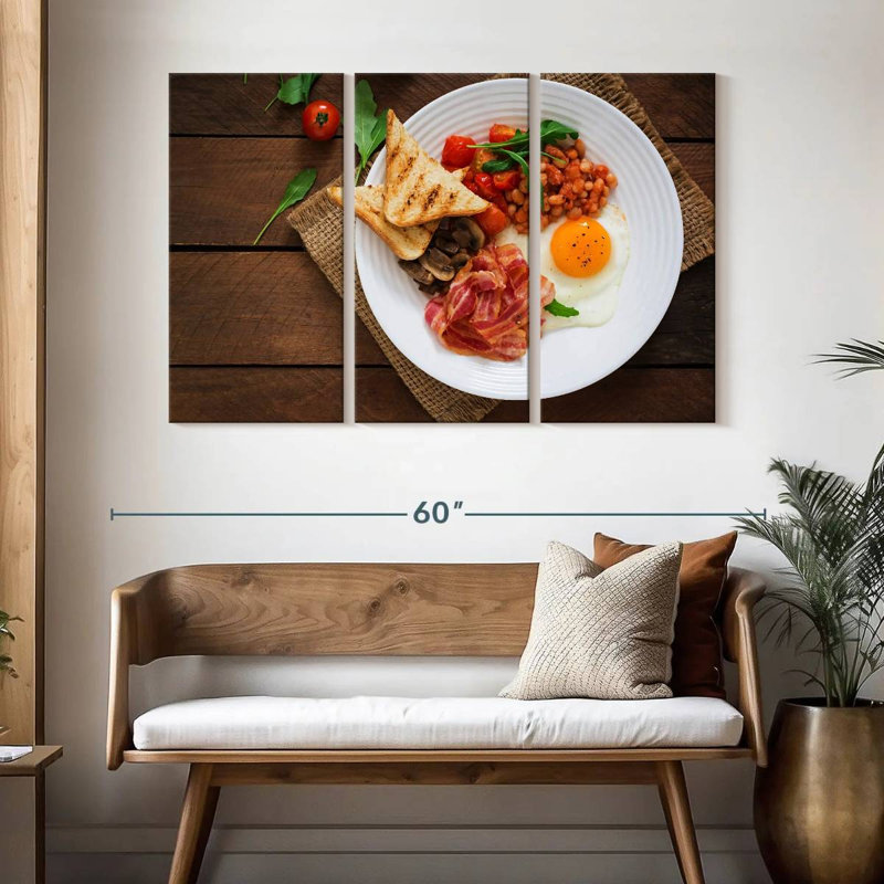 English Style Breakfast, 32" H x 50" W