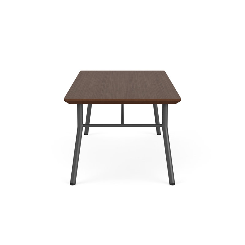 Lesro Table basse Mystic, Charcoal, Brown Wood