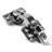 4 Piece Lazy Susan Cabinet Door Combination Concealed Hinge Set