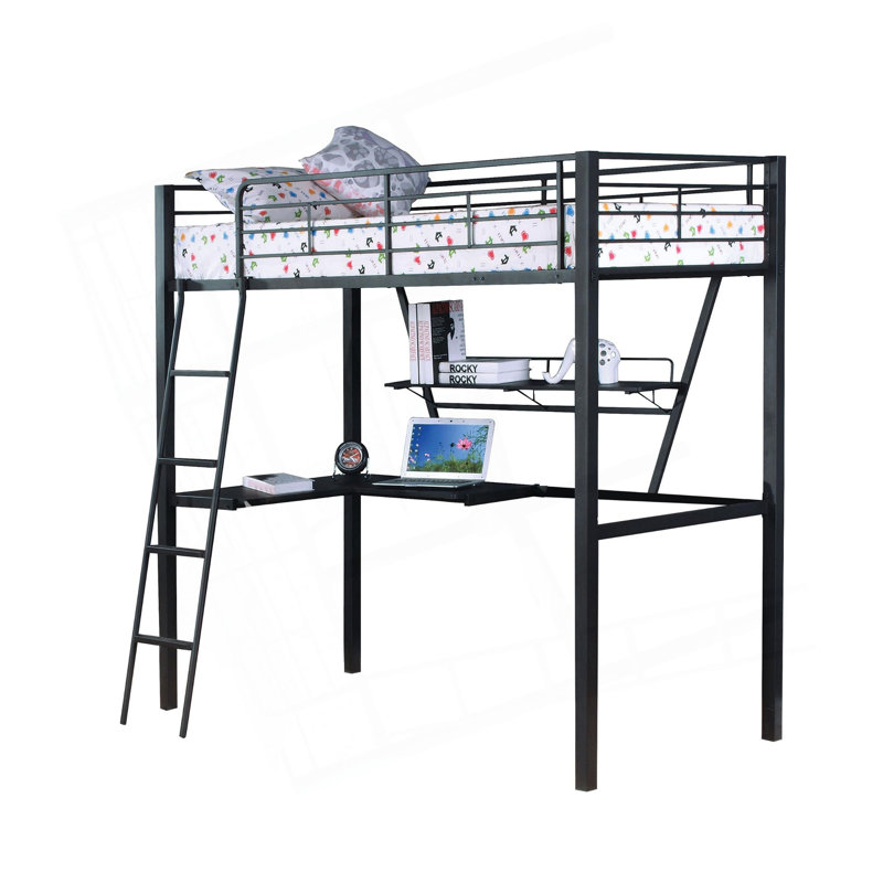 Lit mezzanine simple avec bureau Senon