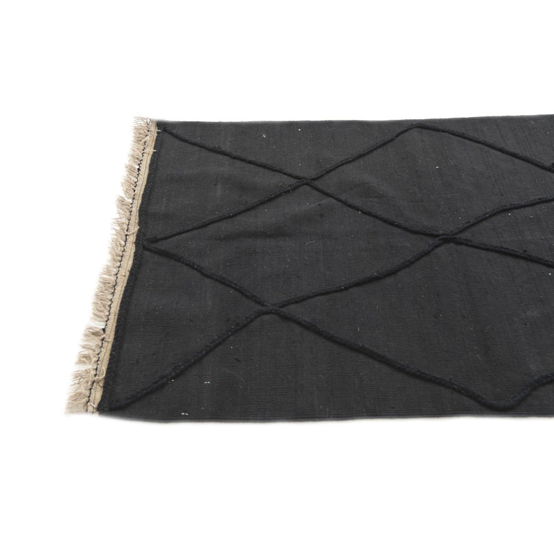 Jordan Black Rug