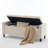 Upholstered Storage Bench Entryway Bench-575796065