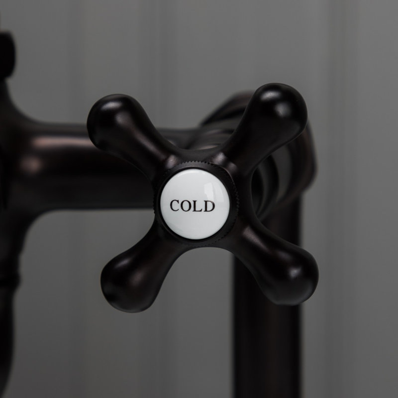 Deck Tub Spout with Diverter, Oil Rubbed Bronze