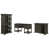 3 Pieces: Desk, Storage Cabinet, Bookcase