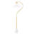 Bianca 63" 1-Light Linen Floor Lamp