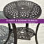 Table de salle à manger d'extérieur Balconera