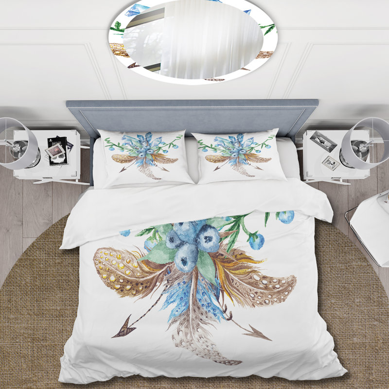 Ensemble de housse de couette Fresh Fresh, Housse de couette simple + 1 taie décorative stan