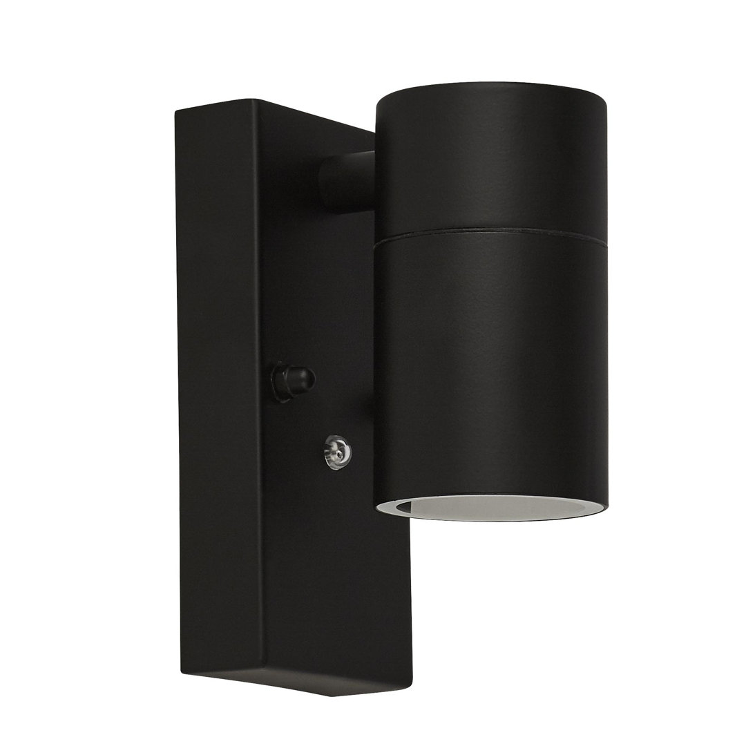 Rusland 15cm H Outdoor Armed Sconce with Dusk to Dawn