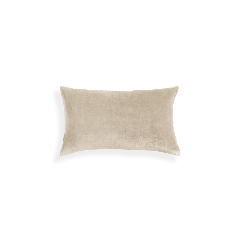 Jaipur Pillow Cover & Insert, Hazelnut, Rectangle 12"H x 20"W