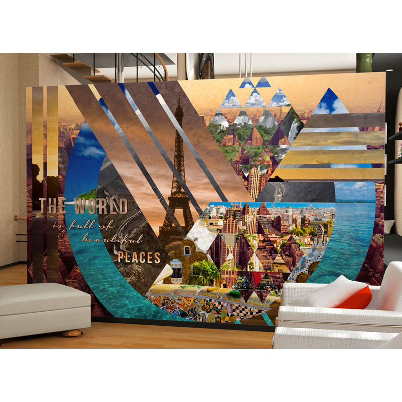 The World... Wallpaper, 350cm x 245cm