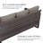 Naresa 74'' Wide Rectangle Wicker Patio Sofa with Cushions-23281782-23281776