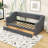 Twin Size Linen Upholstered Daybed with Drawers
