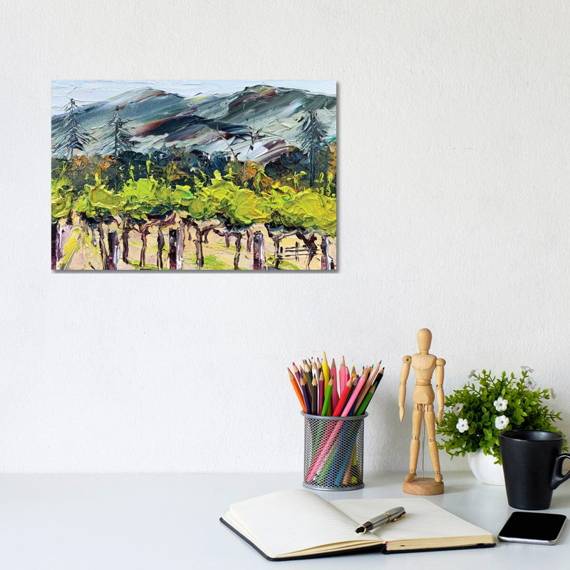 Folktale Winery by Lisa Elley - Wrapped Canvas Print, 20.32cm H x 20.32cm W x 1.905cm D