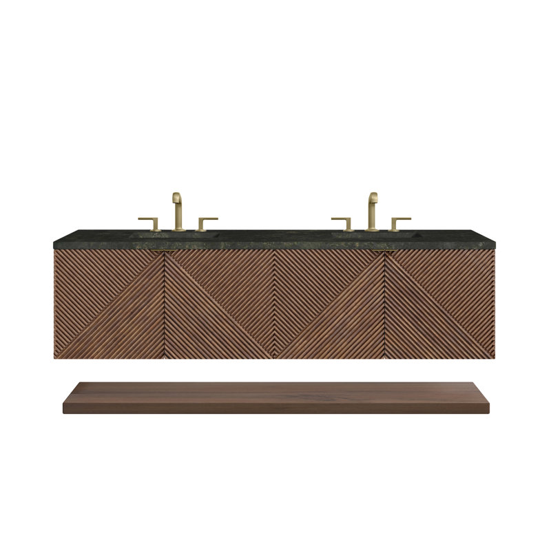 Marcello 72'' W Double Vanity, Phantome Eclos, 8" Widespread