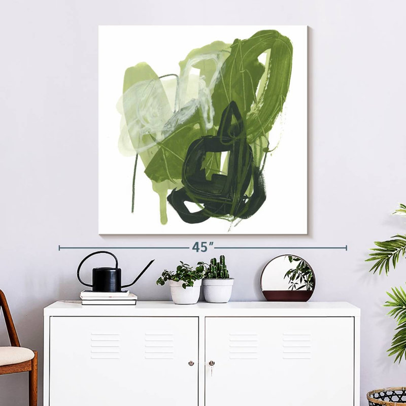 Jade Schematic I, 33" H x 33" W