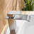 WIZ Waterfall Single Hole Single-Handle Bathroom Faucet-107558770