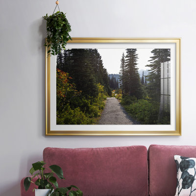 Endless Path, reproduction d'art encadrée sur papier