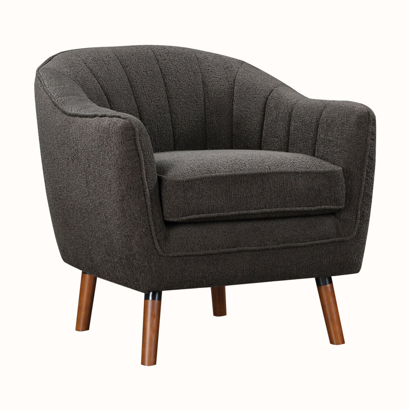 Fauteuil d'appoint Malatesta, Chenille grise incorrecte