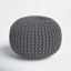 Anely 20" Wide Round Pouf Ottoman