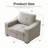 Stutsman Upholstered Chair And A Half-164614847