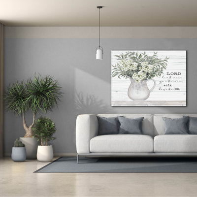  Art mural en toile «Lord plomb moi» par Cindy Jacobs, 54 po x 40 po