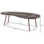 Xzavier Four Leg Coffee Table