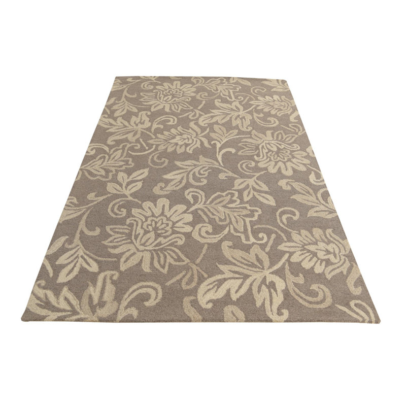 Tapis taupe 5x8