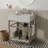 24" Natural Carrara Marble Console Bathroom Vanity-1208127021-1232766894