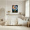 Art mural sur toile Gallery Wrap pour le salon, la chambre à coucher, le bureau ou le vestibule - décoration murale décorative avec arbre cosmique