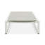 Chaise longue d'extérieur réglable à 5 niveaux, structure en aluminium durable et filet de polyester enduit de PVC, pour patio / bord de piscine-1745603326