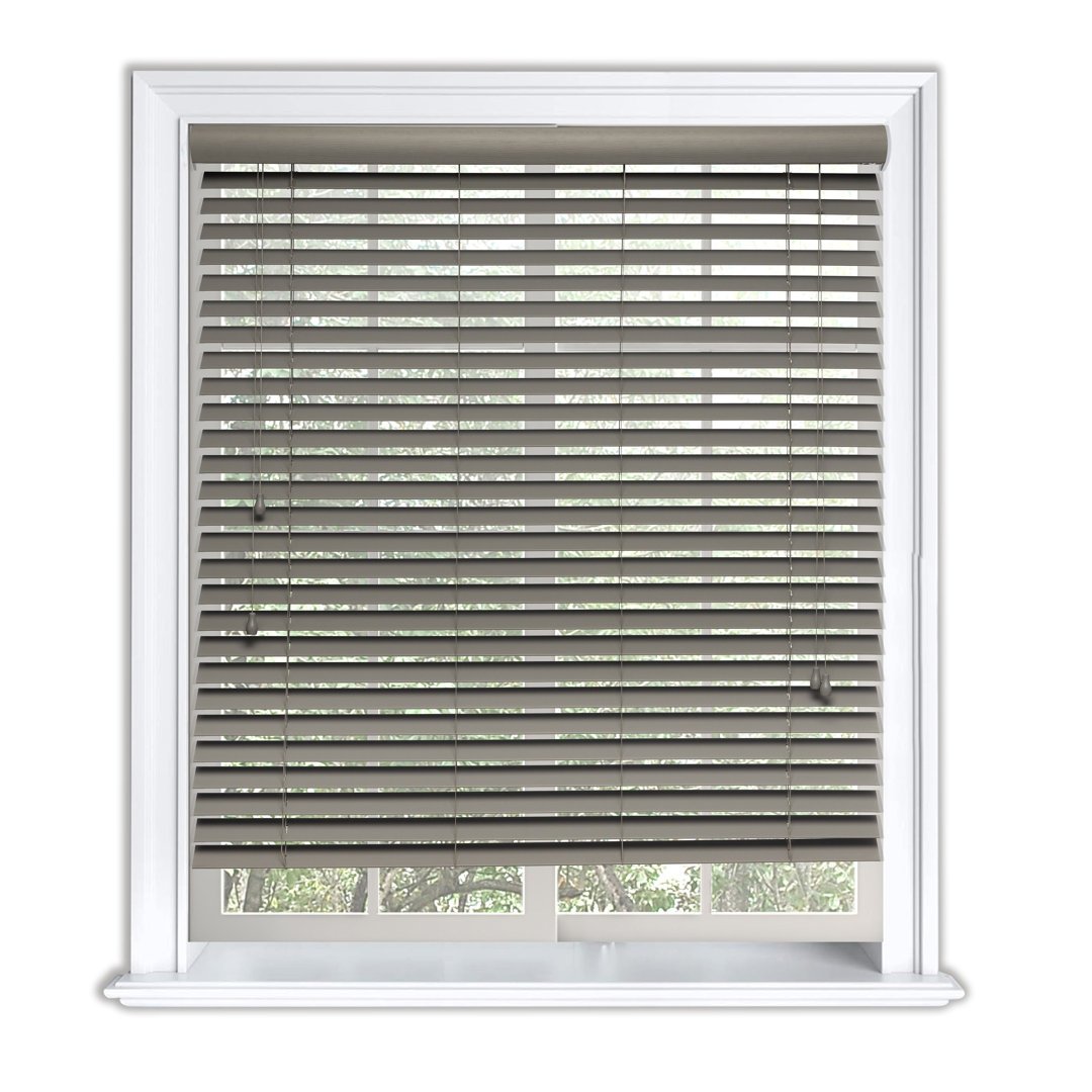 Lister Cartwright 50mm Woodgrain Fauxwood Venetian Roller Blinds