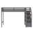 Twin Over Full Loft Bed With Staircase-520900391