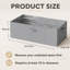 3-Pack 10 Inch High Under-Bed Storage Containers, Large Underbed Organizer Bins with Lids for Bedroom, Dorm, Clothes, Closet Organization, Bed Sheets, or Blankets-109236897