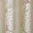 Palm Leaf Burnout Window Sheer 50x84"