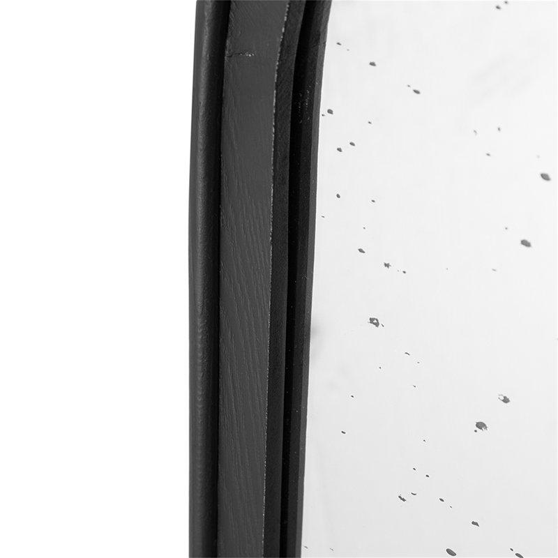 Miroir décoratif Langosta Bingley, H 42 po x l 23 po, Noir
