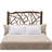 Fireside Lodge Hickory Log Twig Headboard - King - Natural-1798442834
